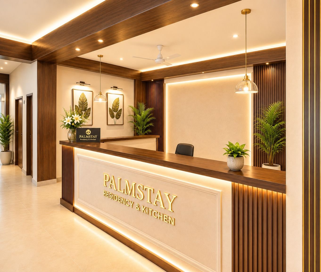 Palmstay Entrance & Reception