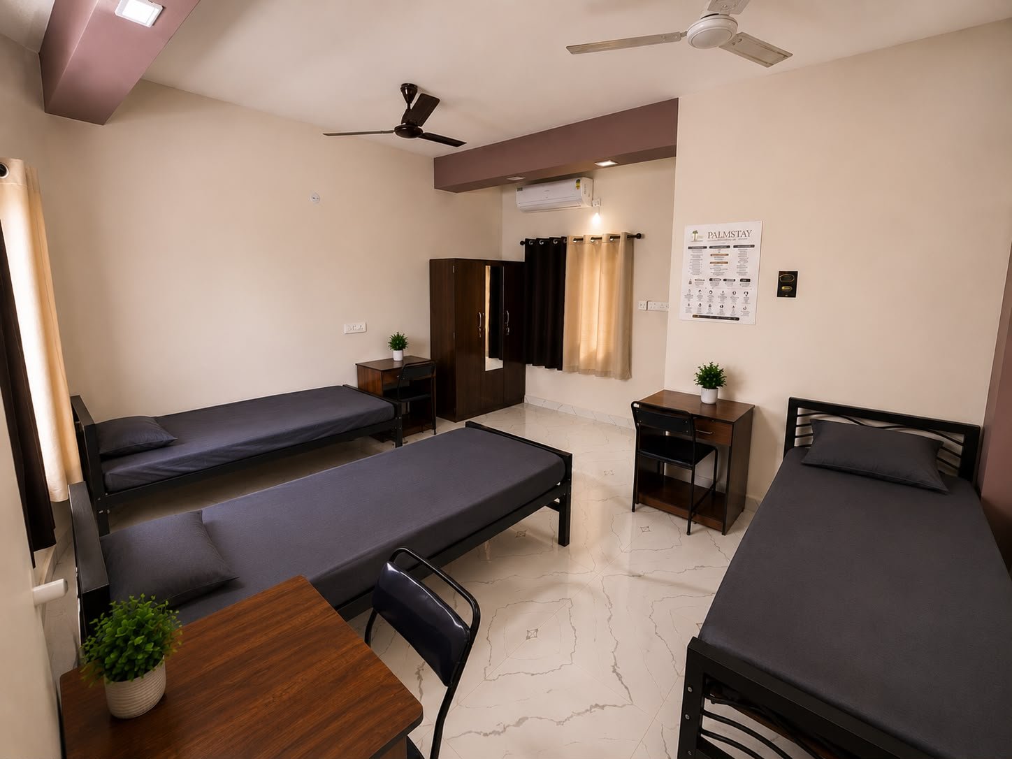 🛏️ Premium Sharing Room